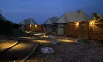 Camping near Muleshoe Bend - Lake Travis: On The Rocks Glamping Resort, Spicewood, Texas