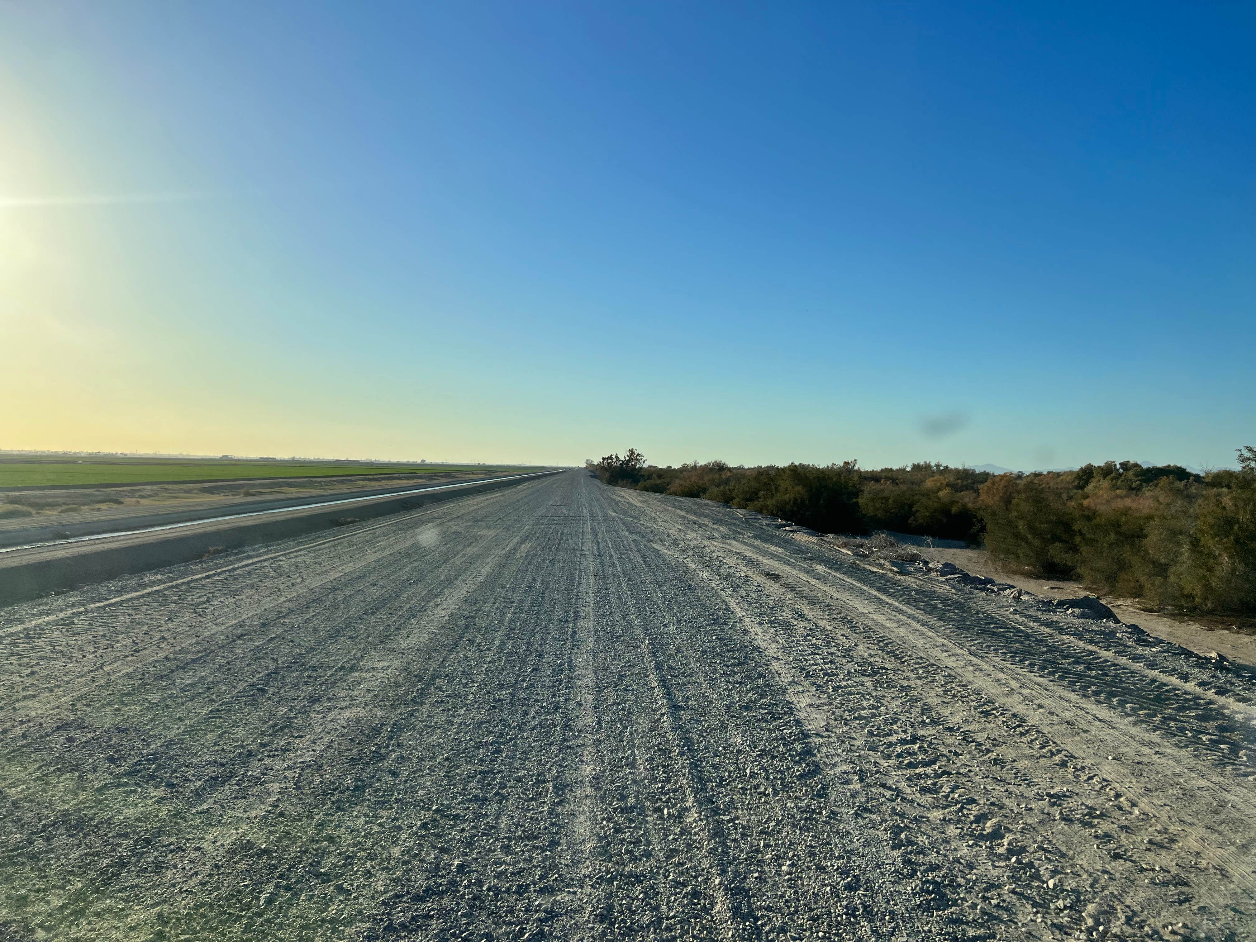 Aliza  N.'s photo of a dispersed camping area at Fortuna Pond - CLOSED near Wellton, AZ