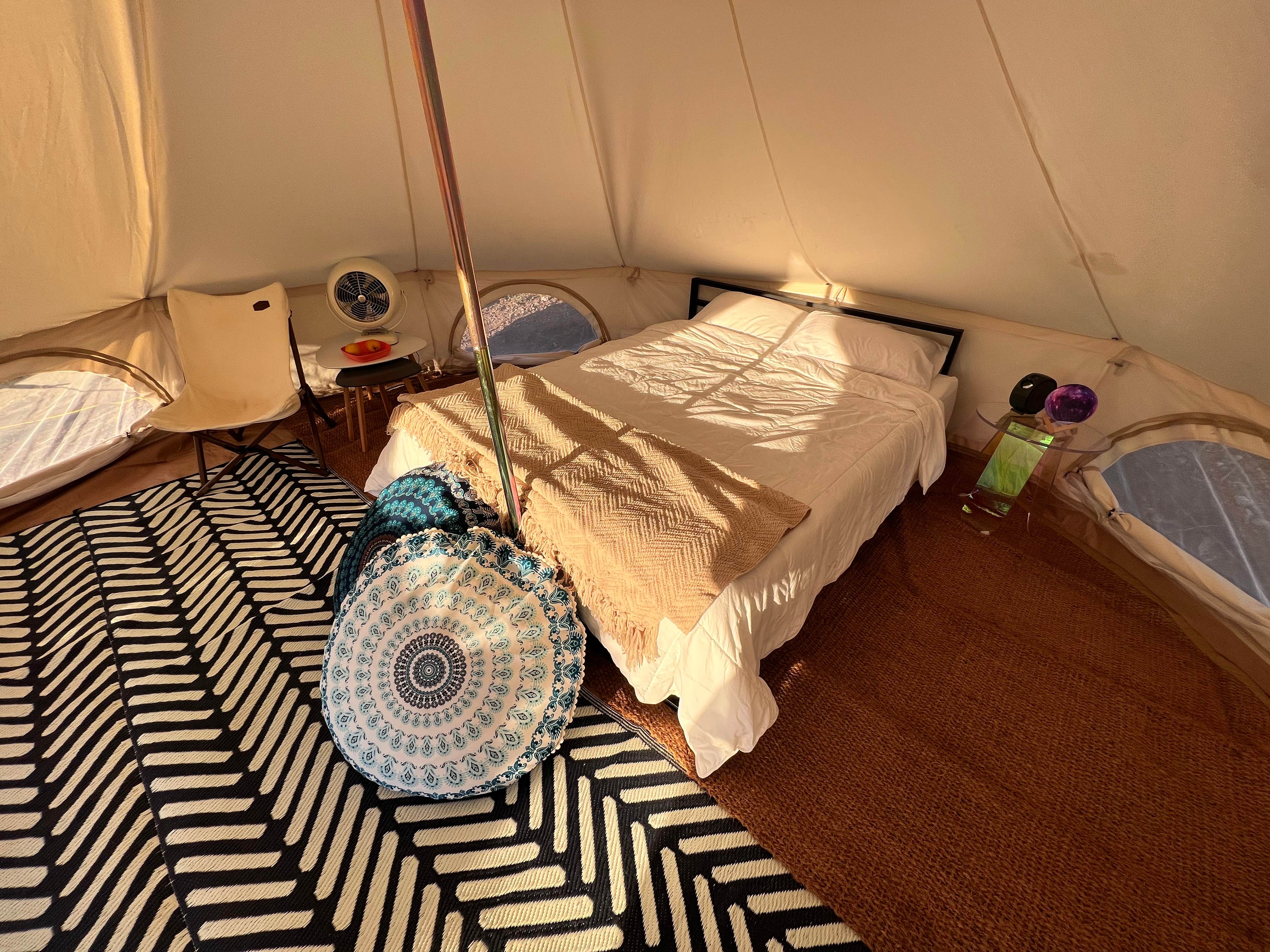 Slava C.'s photo of glamping accommodations at Space Cowboys near Terlingua, TX