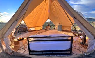 Slava C.'s photo of glamping accommodations at Space Cowboys near Big Bend National Park