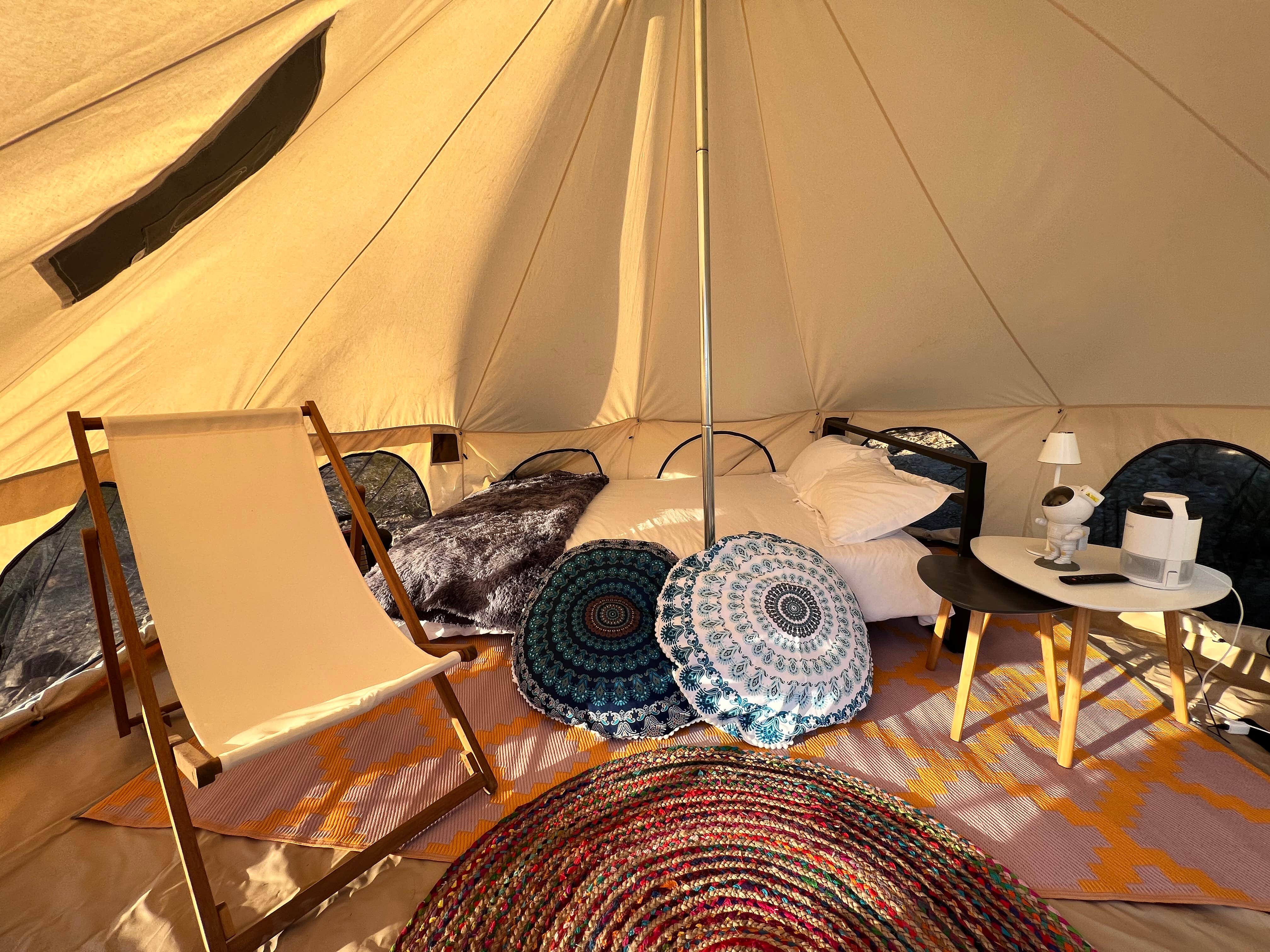 Slava C.'s photo of glamping accommodations at Space Cowboys near Terlingua, TX
