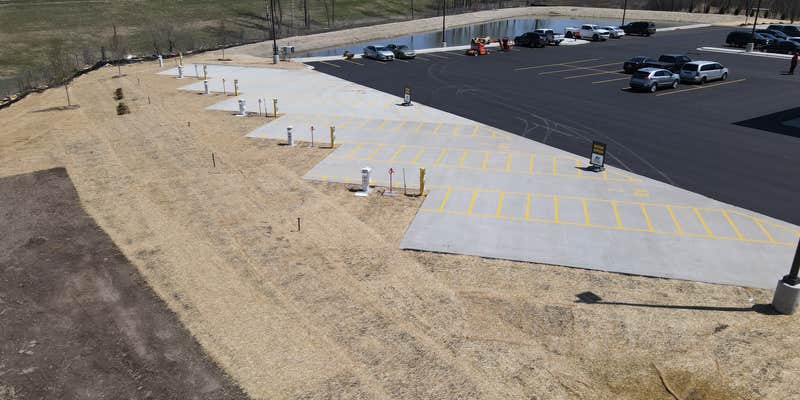 Camper submitted image from Love's RV Hookup-Rockville MN 842