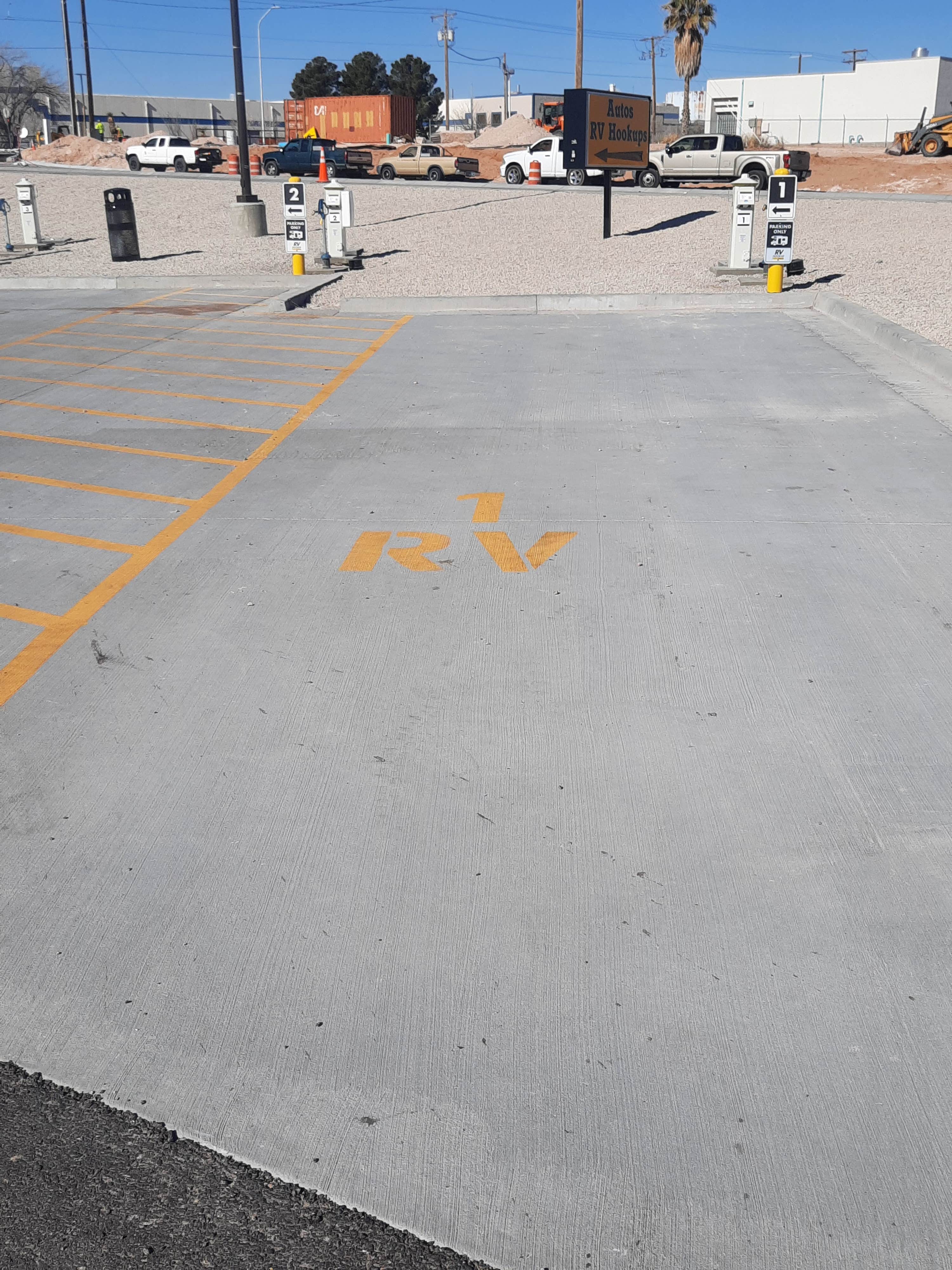 Camper-submitted photo at Love's RV Hookup-Santa Teresa NM 817 near Anthony, TX