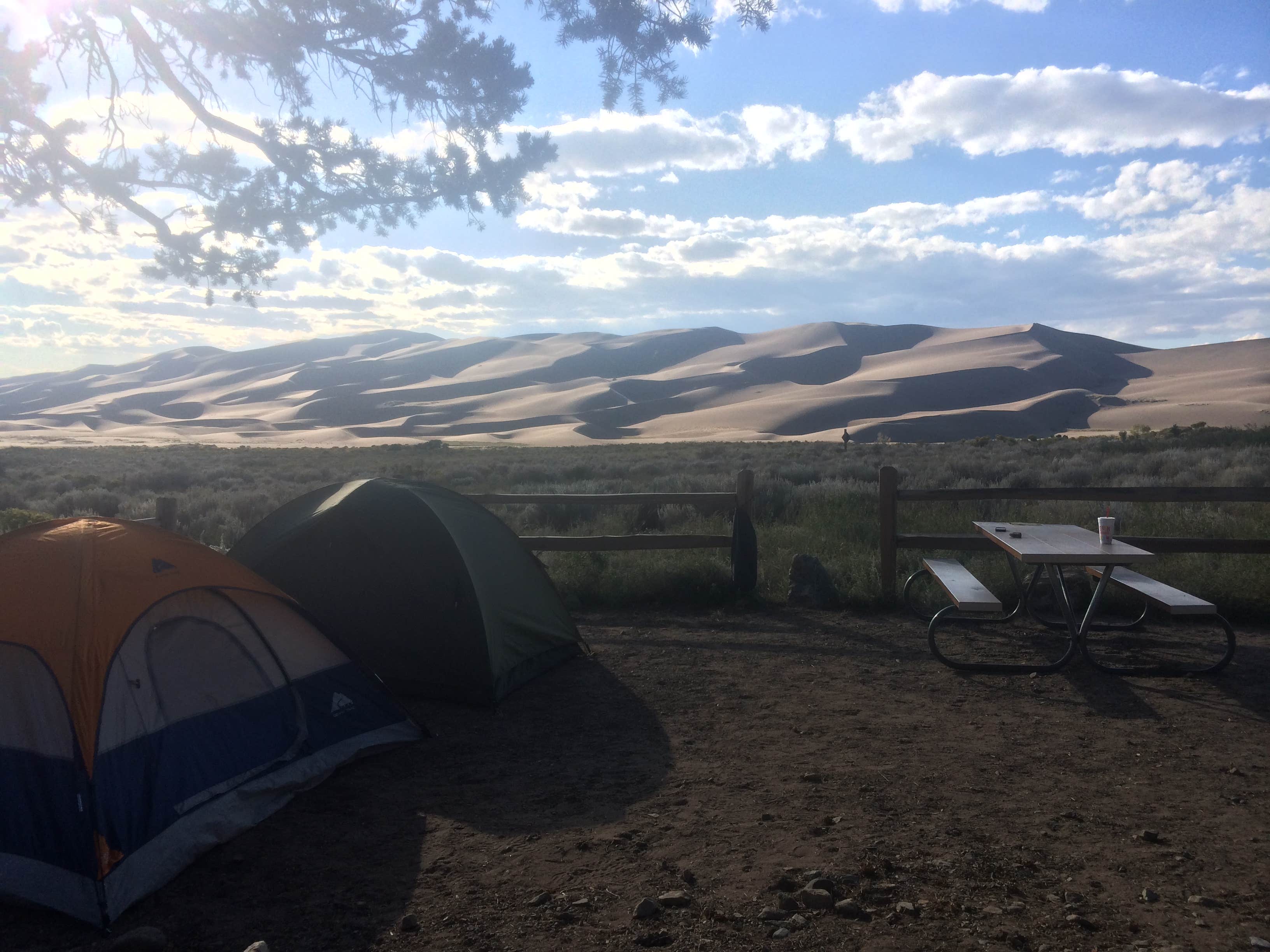 Anthony P.'s photo at Pinon Flats Campground — Great Sand Dunes National Park near Great Sand Dunes National Park & Preserve