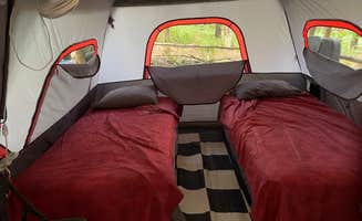 Michelle B.'s photo of glamping accommodations at Maui Tent Ohana near Haleakala National Park