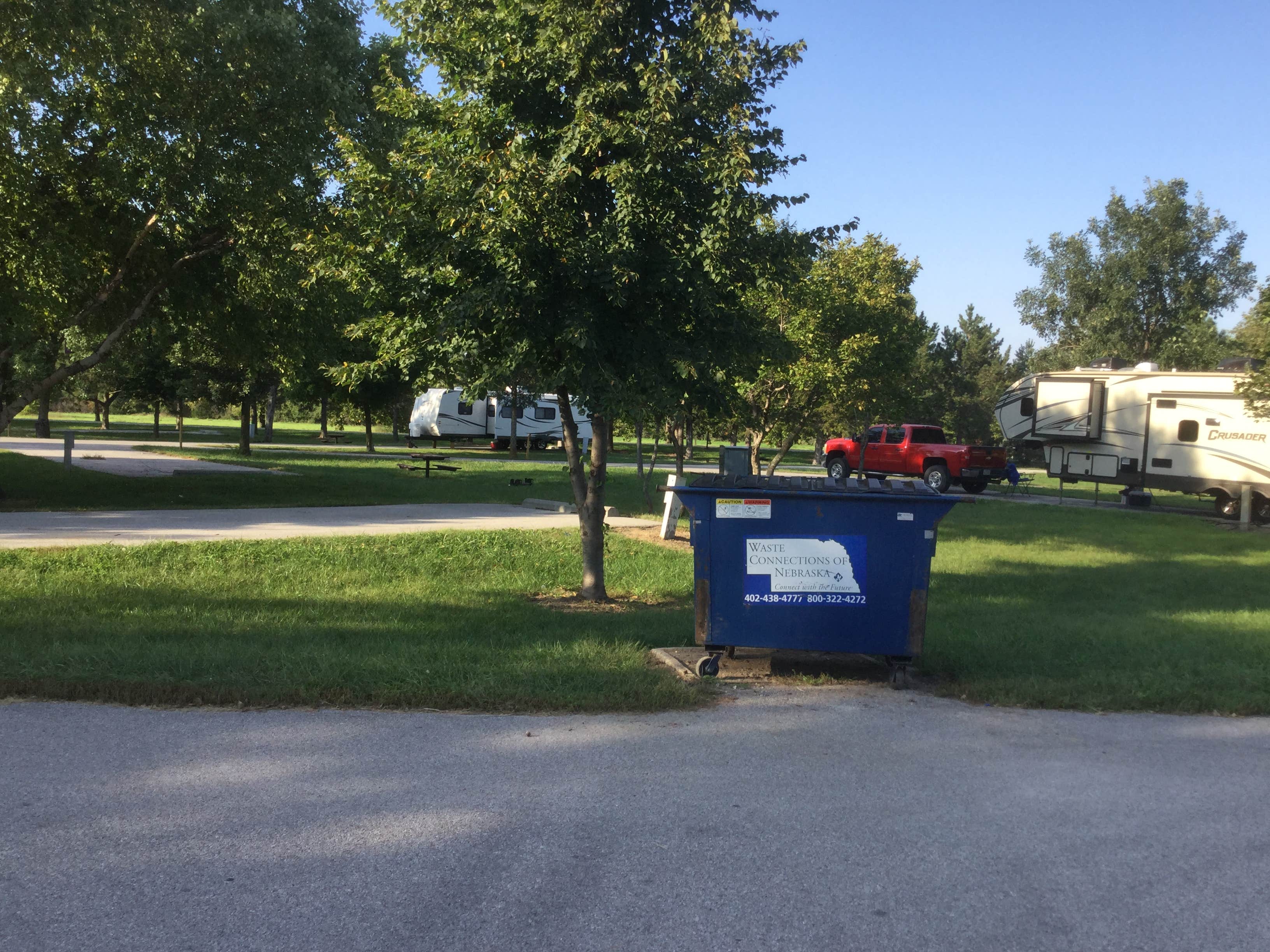 Shannon G.'s photo of rv camping at Branched Oak Lake State Rec Area near Malcolm, NE