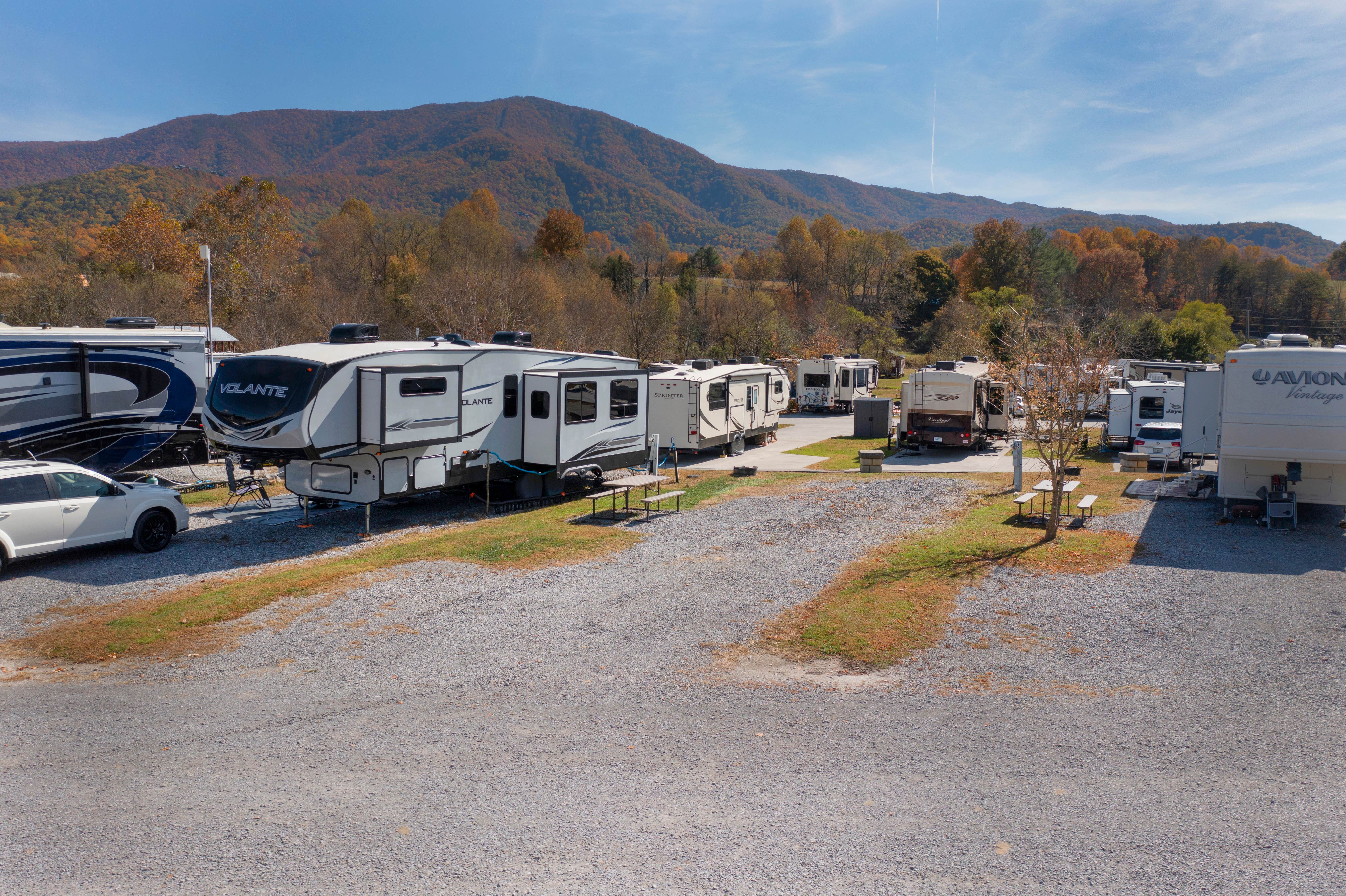 Jen U.'s photo of rv camping at Cove Creek RV Resort near Townsend, TN