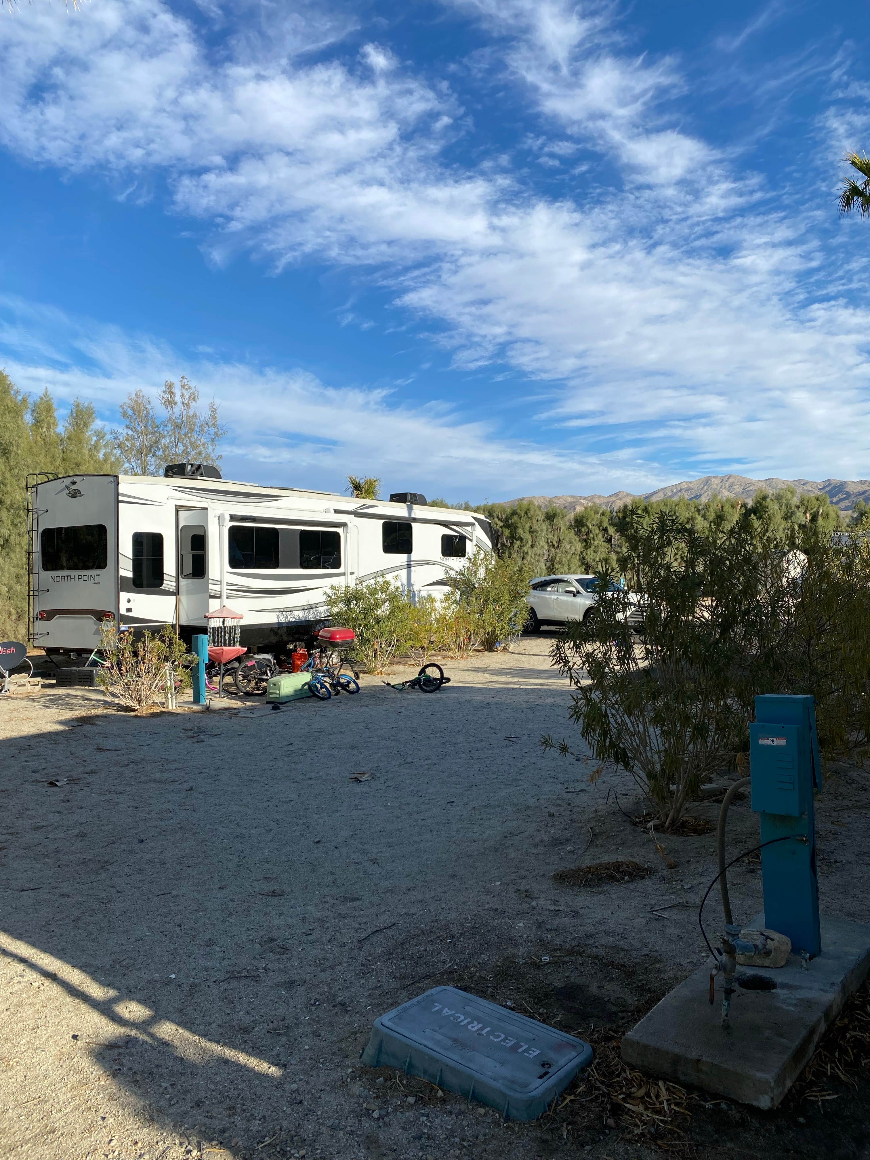 mary F.'s photo of rv camping at Catalina Spa and RV Resort near Morongo Valley, CA