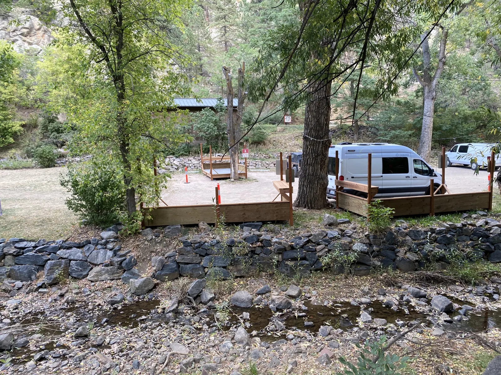 Camper submitted image from A-Lodge Boulder - Car Camping - 1