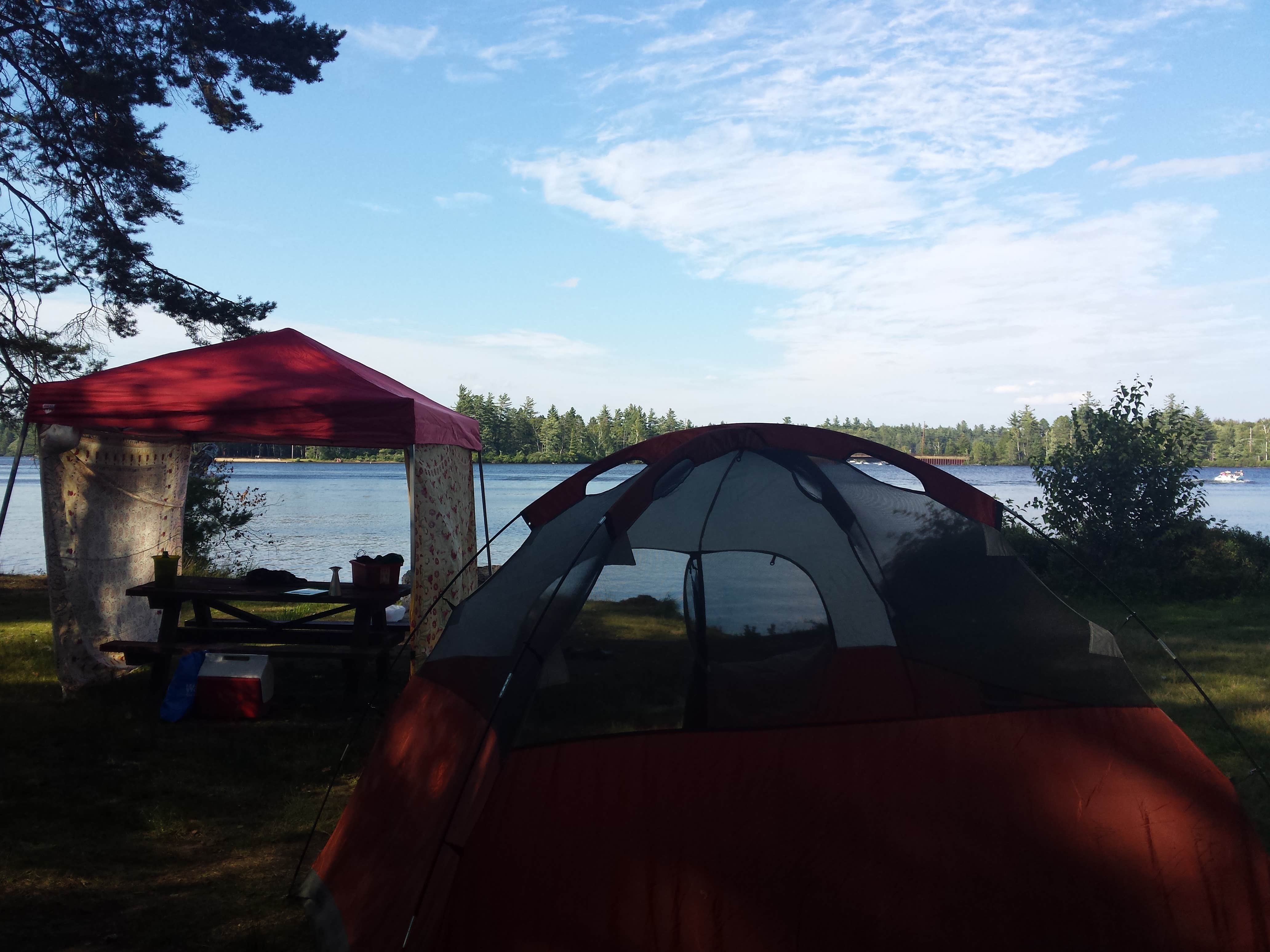 Maribeth W.'s photo at Fish Creek Pond Campground near Tupper Lake, NY