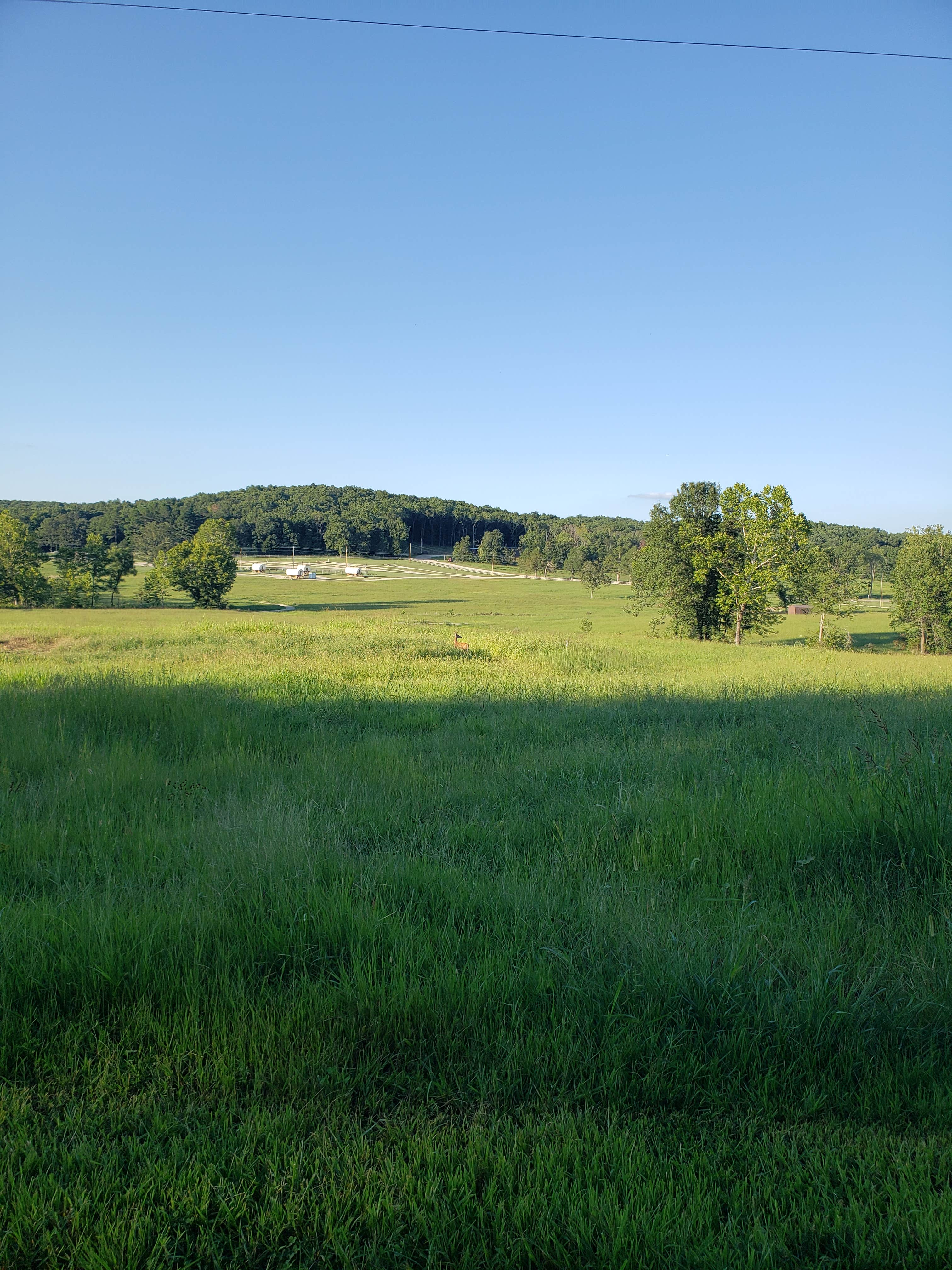 Camper-submitted photo at Otahki Lake Cabins and Campground near Patterson, MO