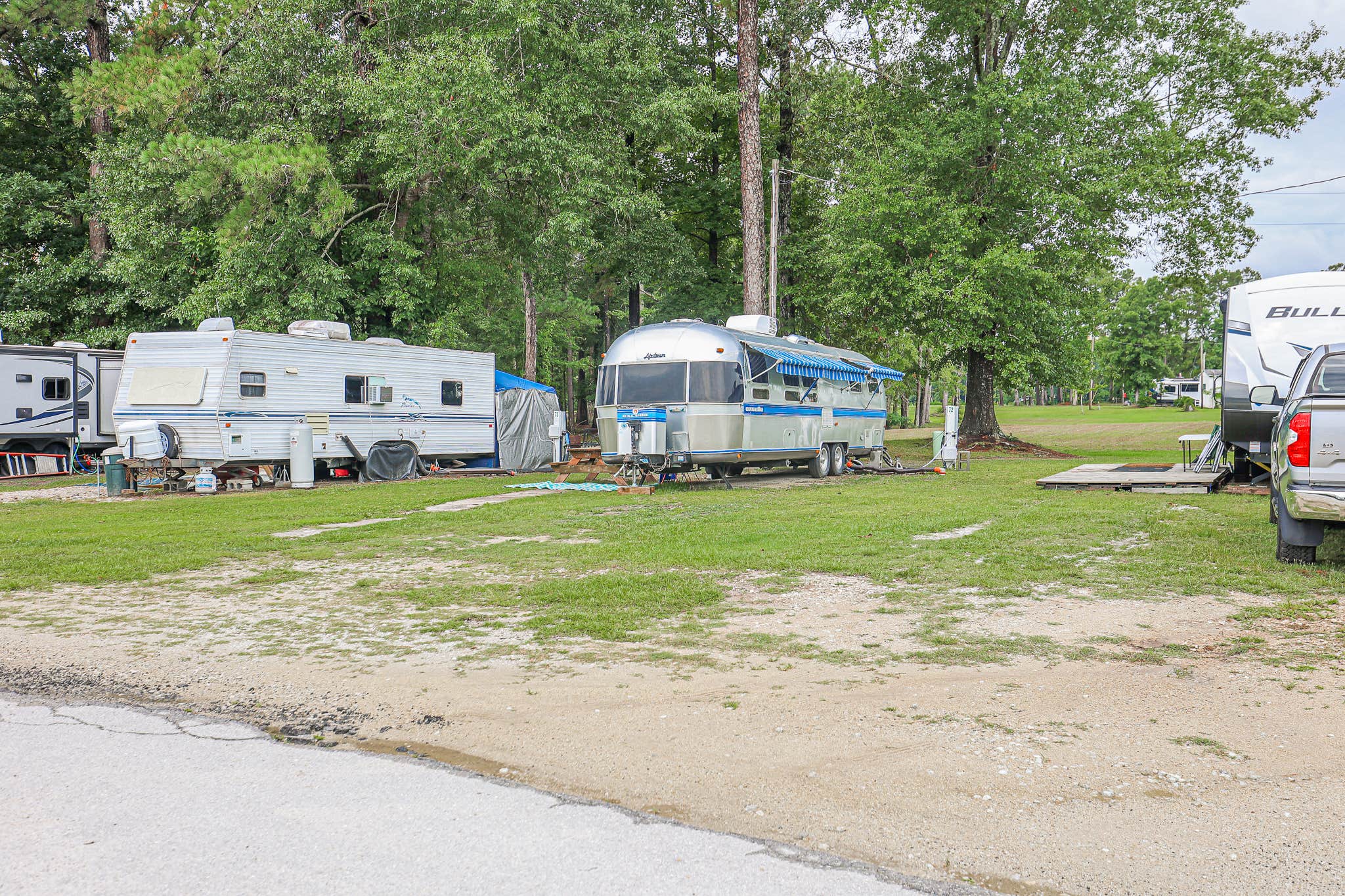 Jen U.'s photo of rv camping at Cabin Creek Campground near Burgaw, NC