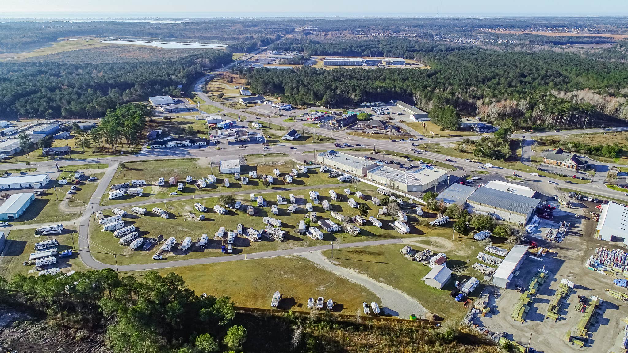 Camping near Seahaven Marine RV Park: Silver Sands RV Campground, Holly Ridge, North Carolina