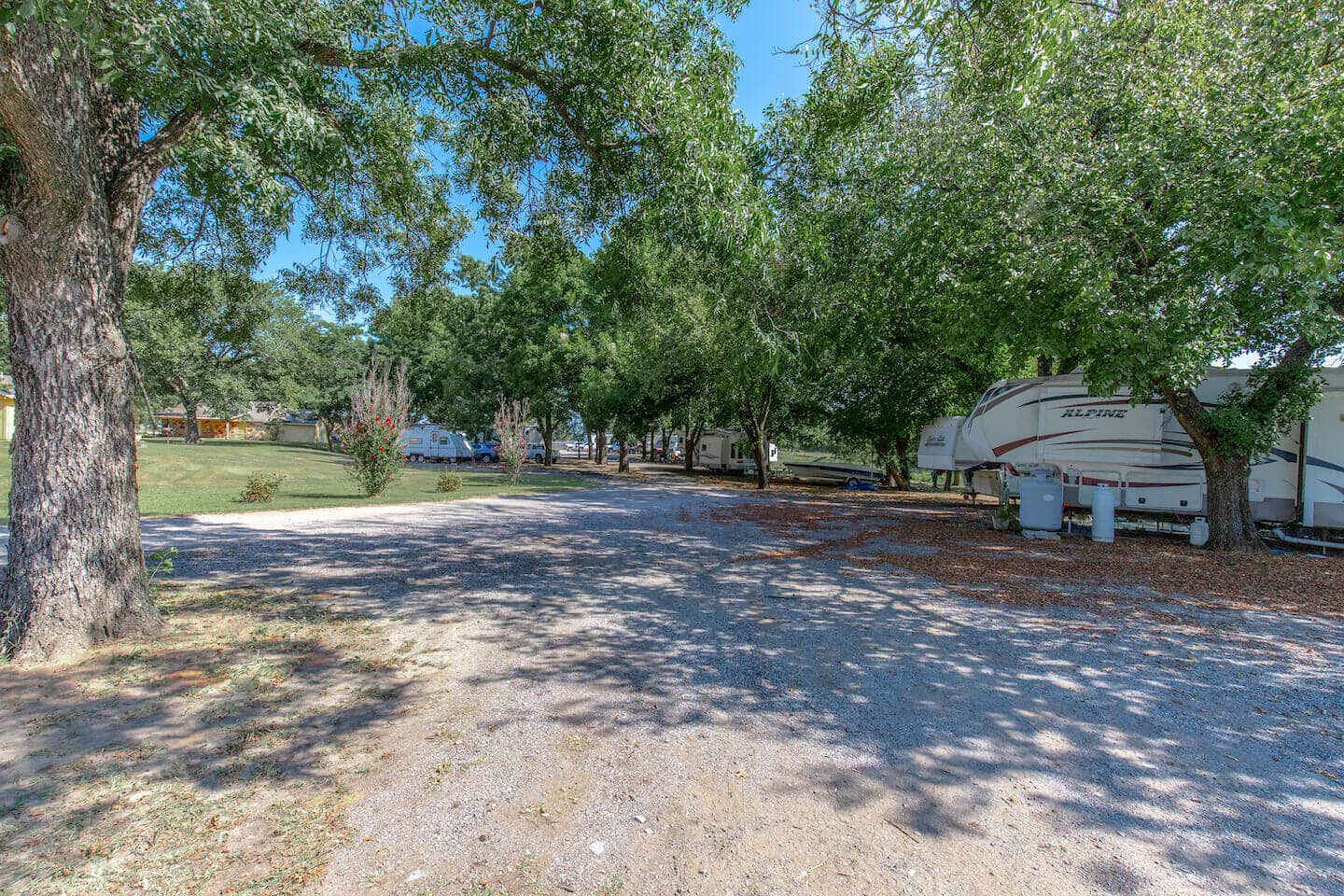 Camper-submitted photo at The Falls RV Park near Davis, OK