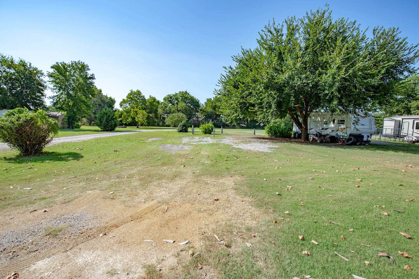 Camper-submitted photo at The Falls RV Park near Davis, OK