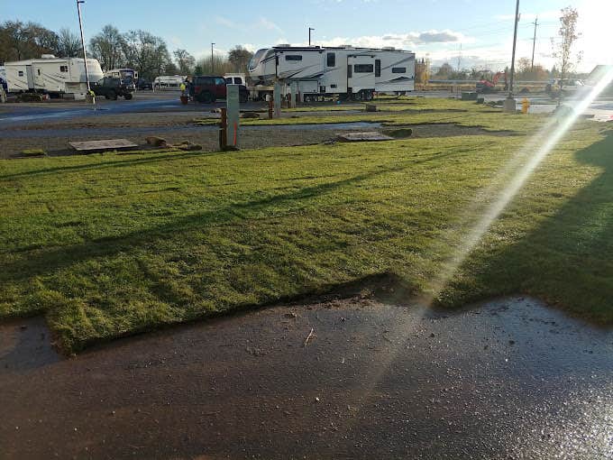 John B.'s photo of rv camping at Valley's Edge RV Park near Adair Village, OR