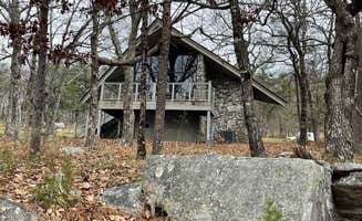 Lee D.'s photo of glamping accommodations at Upper Improved Campground — Cheaha State Park near Cedartown, GA