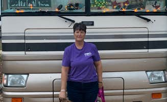 Charley K.'s photo of camping with pets at Skyline Ranch RV Park near Castroville, TX