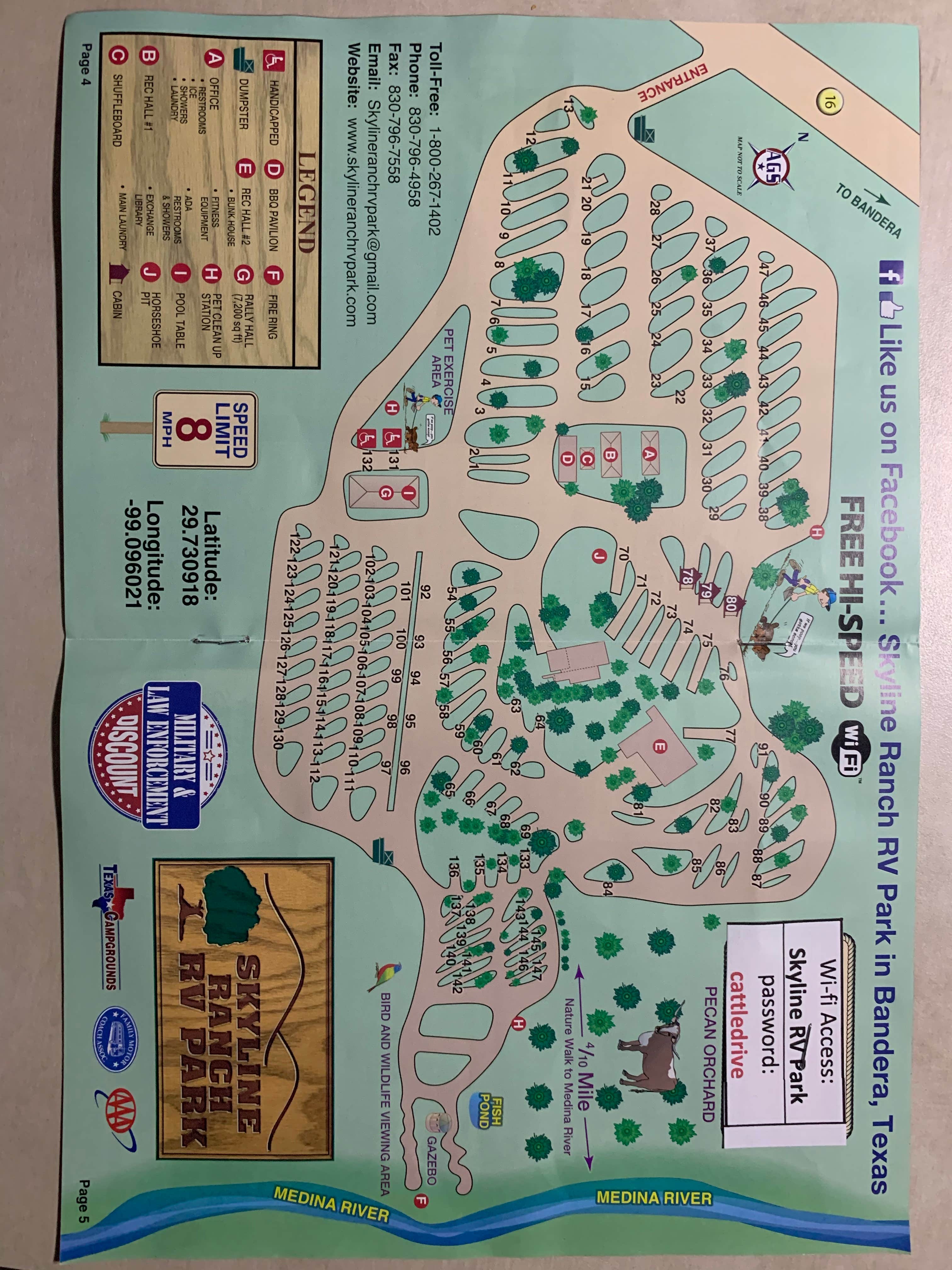 Camper-submitted photo at Skyline Ranch RV Park near Bandera, TX