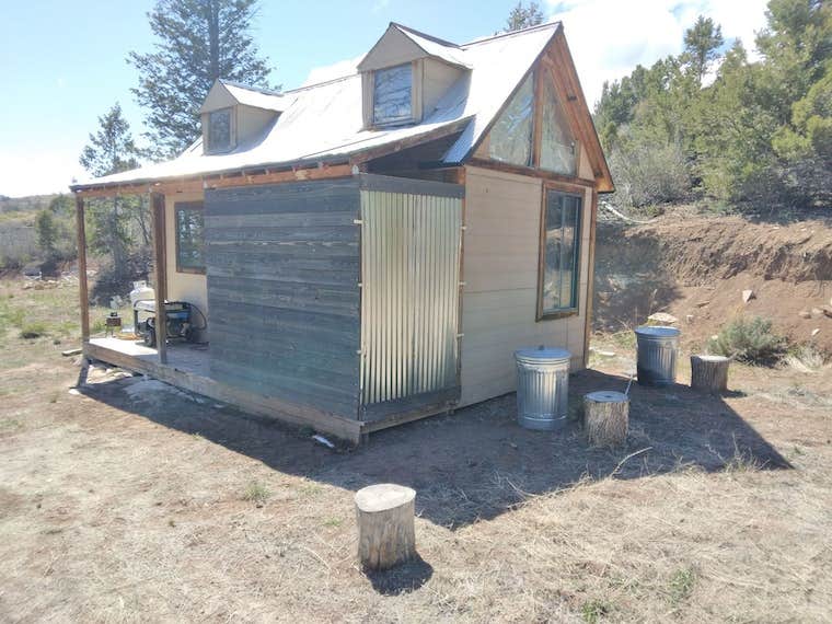 Jake C.'s photo of a cabin at Permaculture Paradise: Homestead near Heber, UT