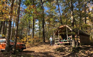 Chris S.'s photo of glamping accommodations at Stokesville Campground near Upper Tract, WV