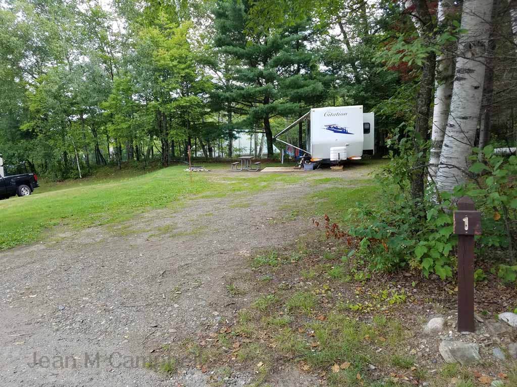 Jean C.'s photo of rv camping at Base Camp — Umbagog Lake State Park near Andover, ME