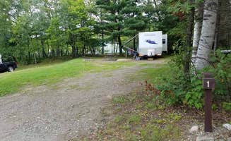 Jean C.'s photo of rv camping at Base Camp — Umbagog Lake State Park near Rangeley, ME