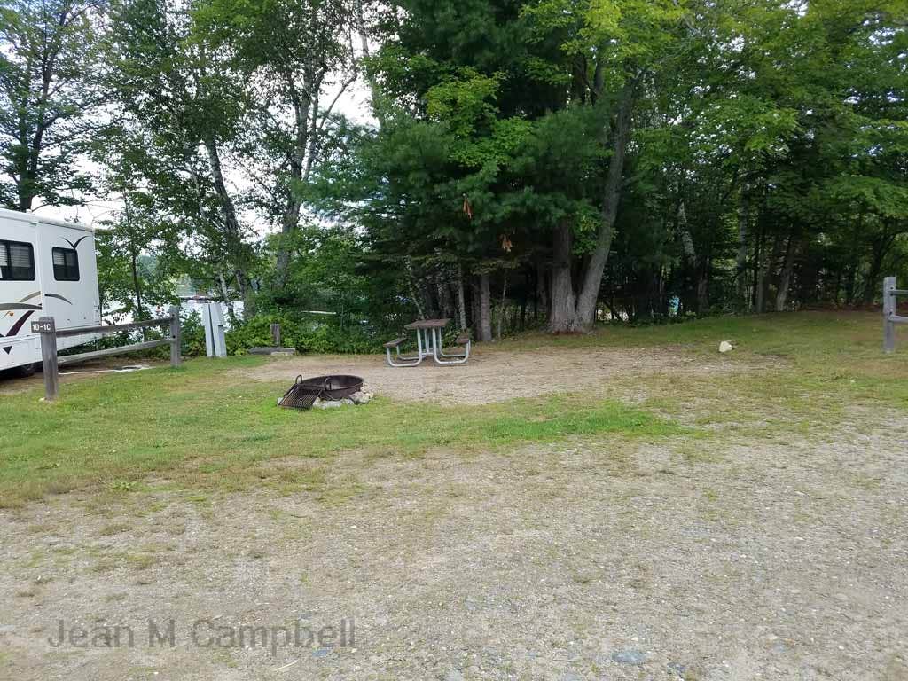 Jean C.'s photo of rv camping at Base Camp — Umbagog Lake State Park near Rumford, ME