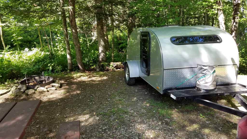 Jean C.'s photo of rv camping at Base Camp — Umbagog Lake State Park near Oquossoc, ME