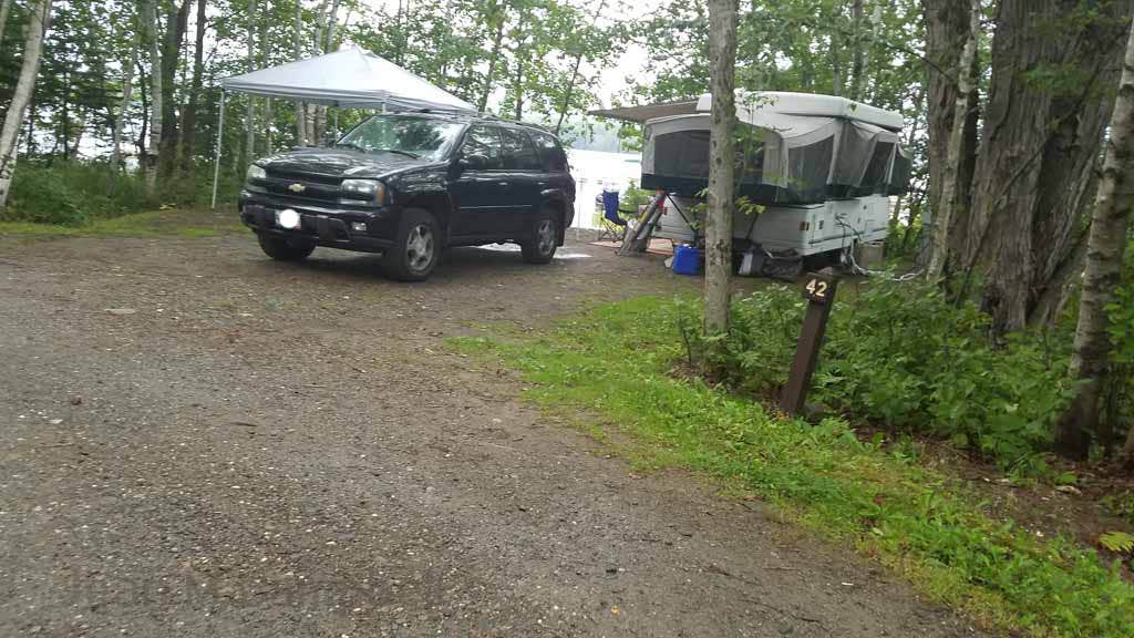 Jean C.'s photo of rv camping at Base Camp — Umbagog Lake State Park near Rumford, ME