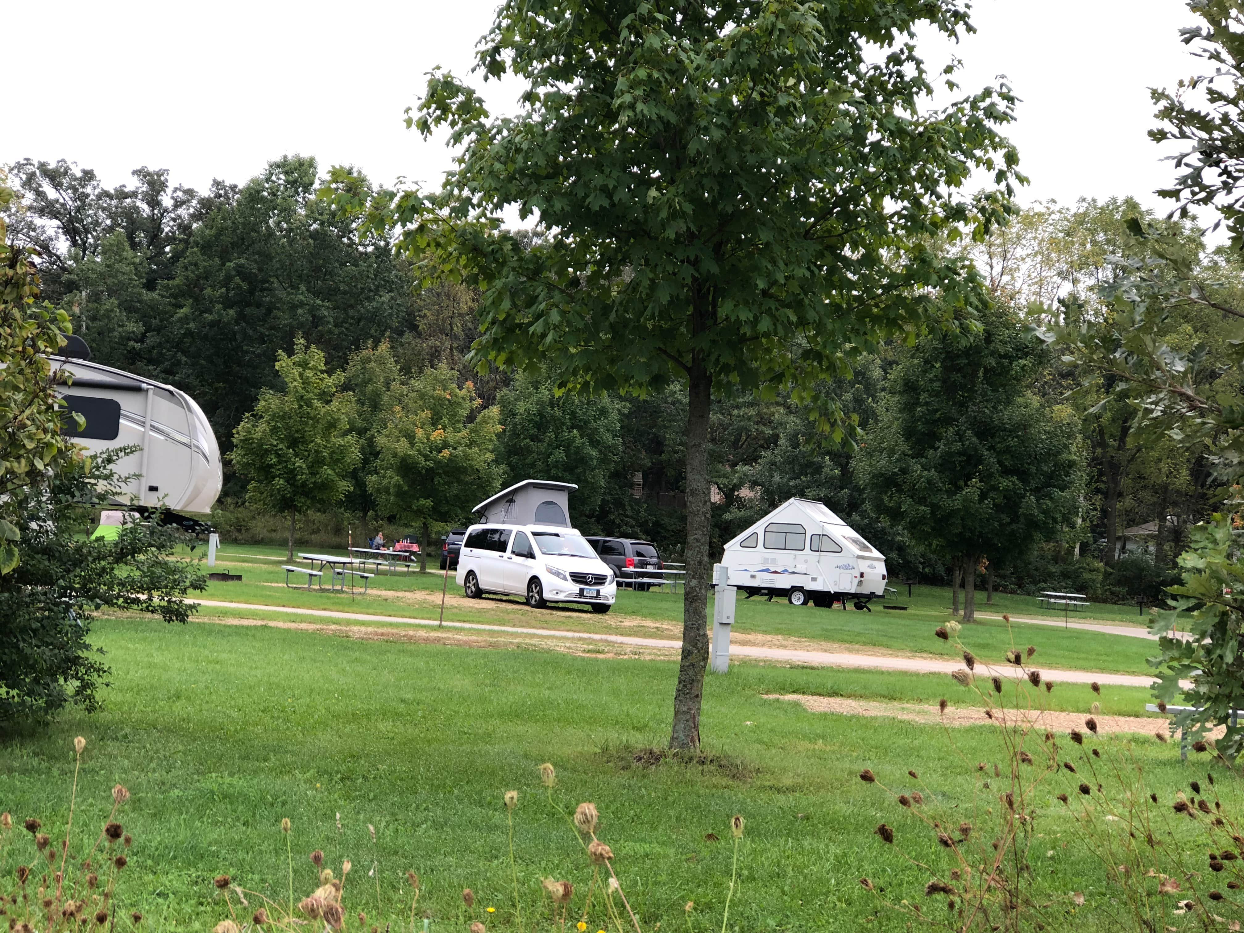 Camper submitted image from William G. Lunney Lake Farm Campground (Dane County Park) - 4