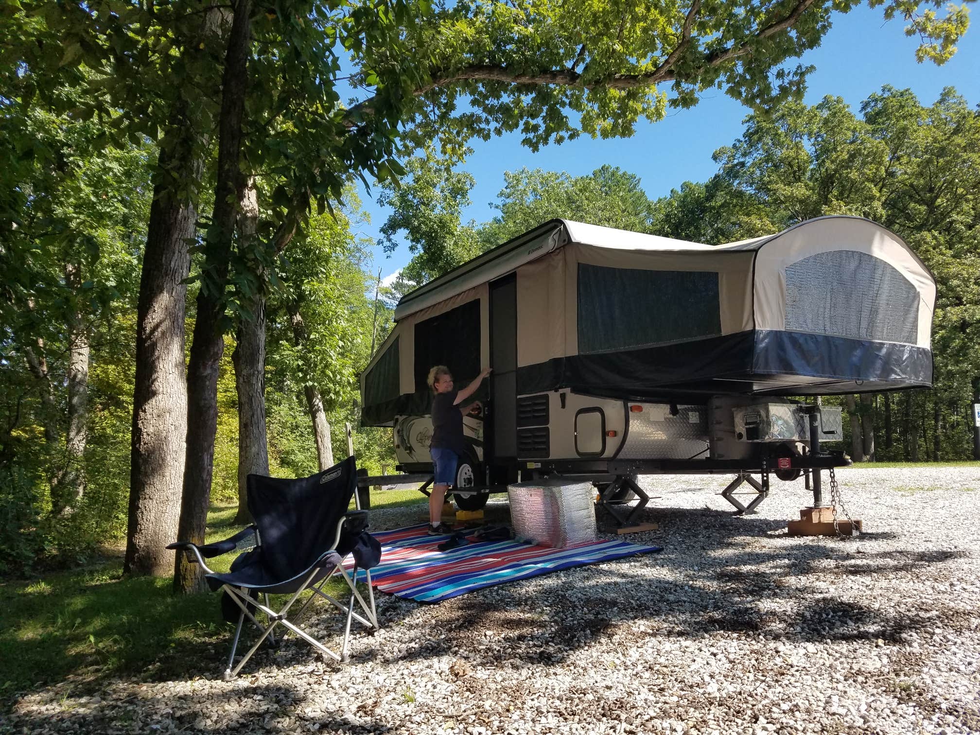 Jason C.'s photo at Thousand Hills State Park Campground near Kirksville, MO