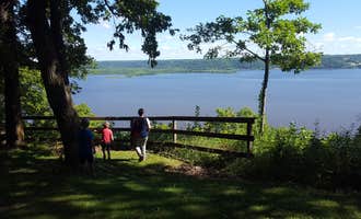 Camping near Stockholm Park Campground: Frontenac State Park Campground, Frontenac, Minnesota