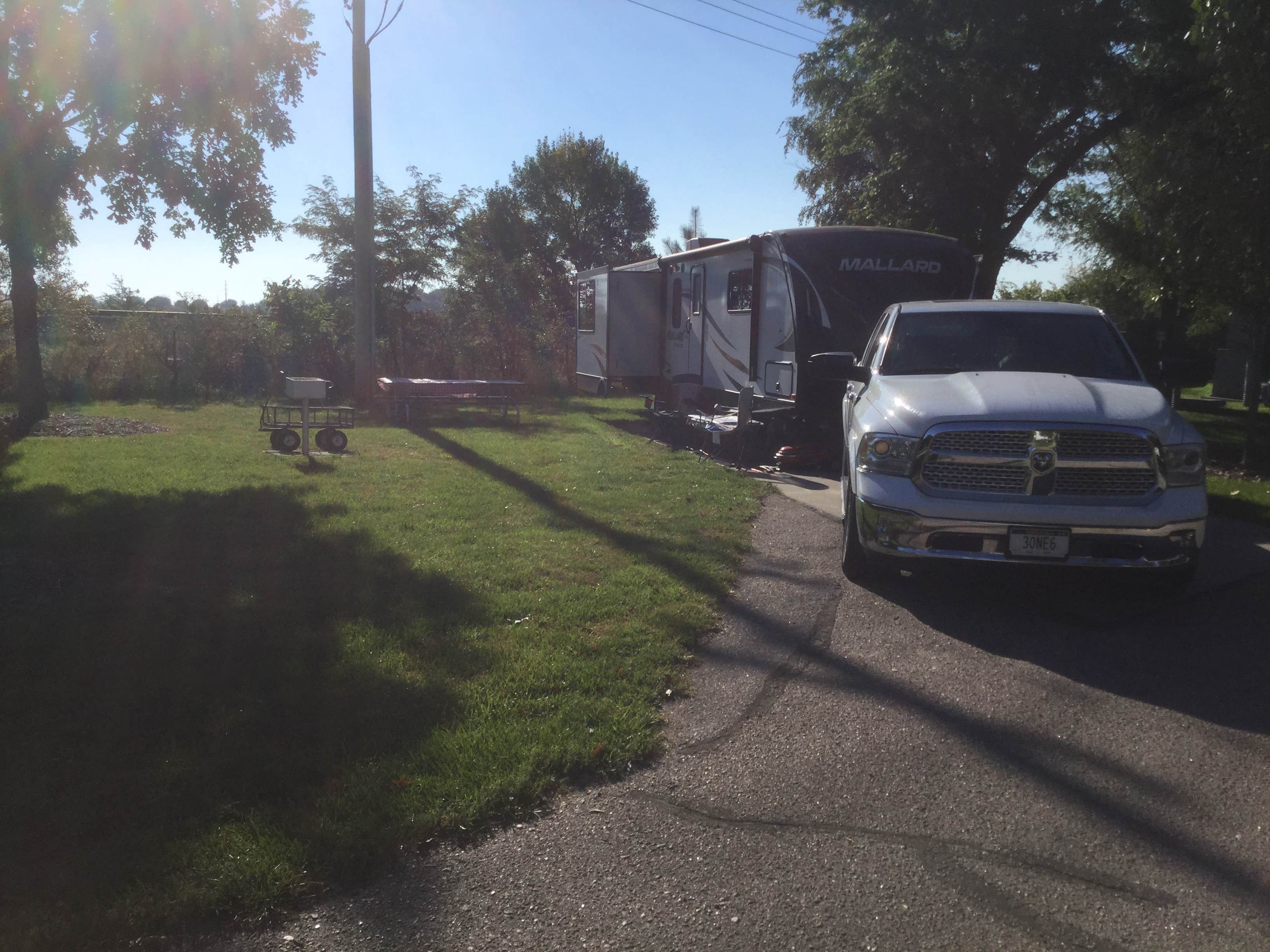 Camper-submitted photo at George H Clayton Campground (Hall County Park) near Marquette, NE