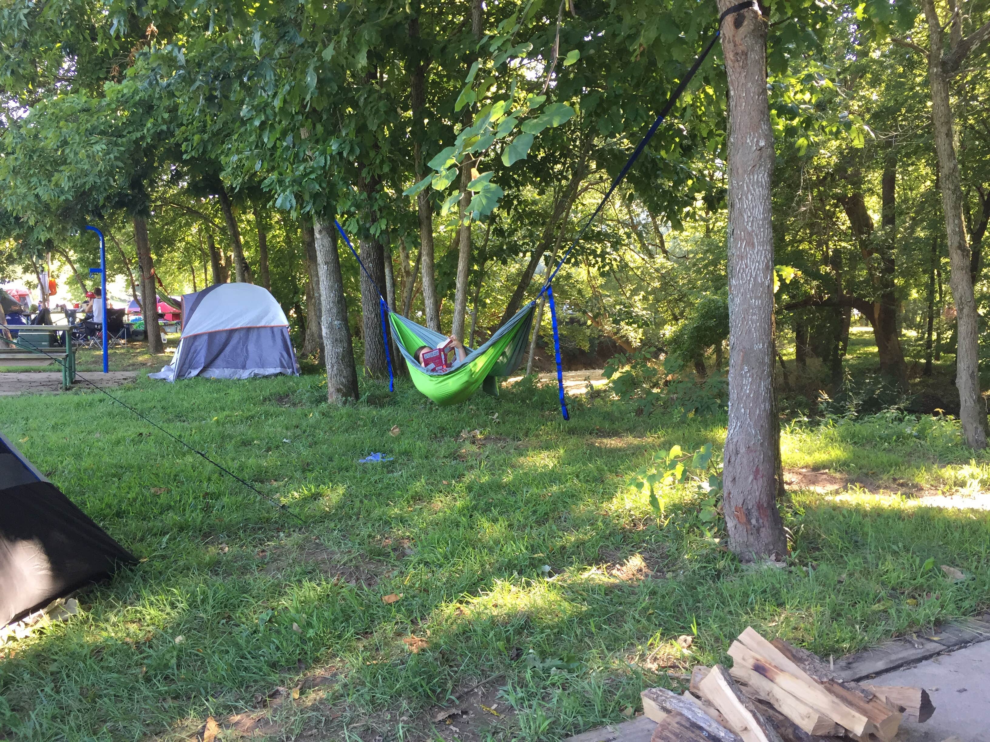 Camper-submitted photo at Hidden Valley Outfitters near Bennett Springs, MO