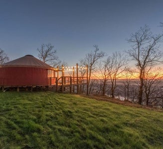 Camper-submitted photo from Skyland Ridge Yurt Vacation Rental