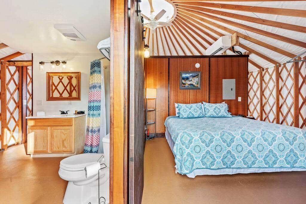 The Dyrt's photo of glamping accommodations at Skyland Ridge Yurt Vacation Rental near Chickamauga, GA