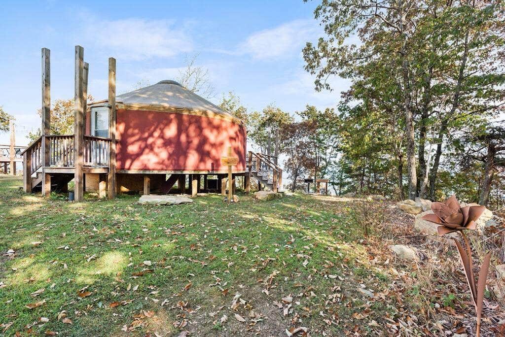 The Dyrt's photo of glamping accommodations at Skyland Ridge Yurt Vacation Rental near Lookout Mountain, GA