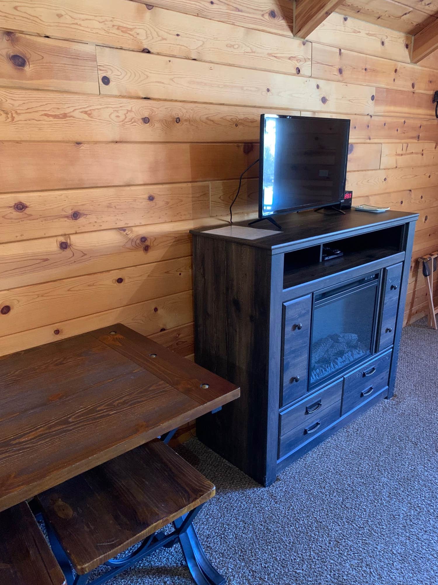 Camper submitted image from Cowboy Home Stead Cabins - 2