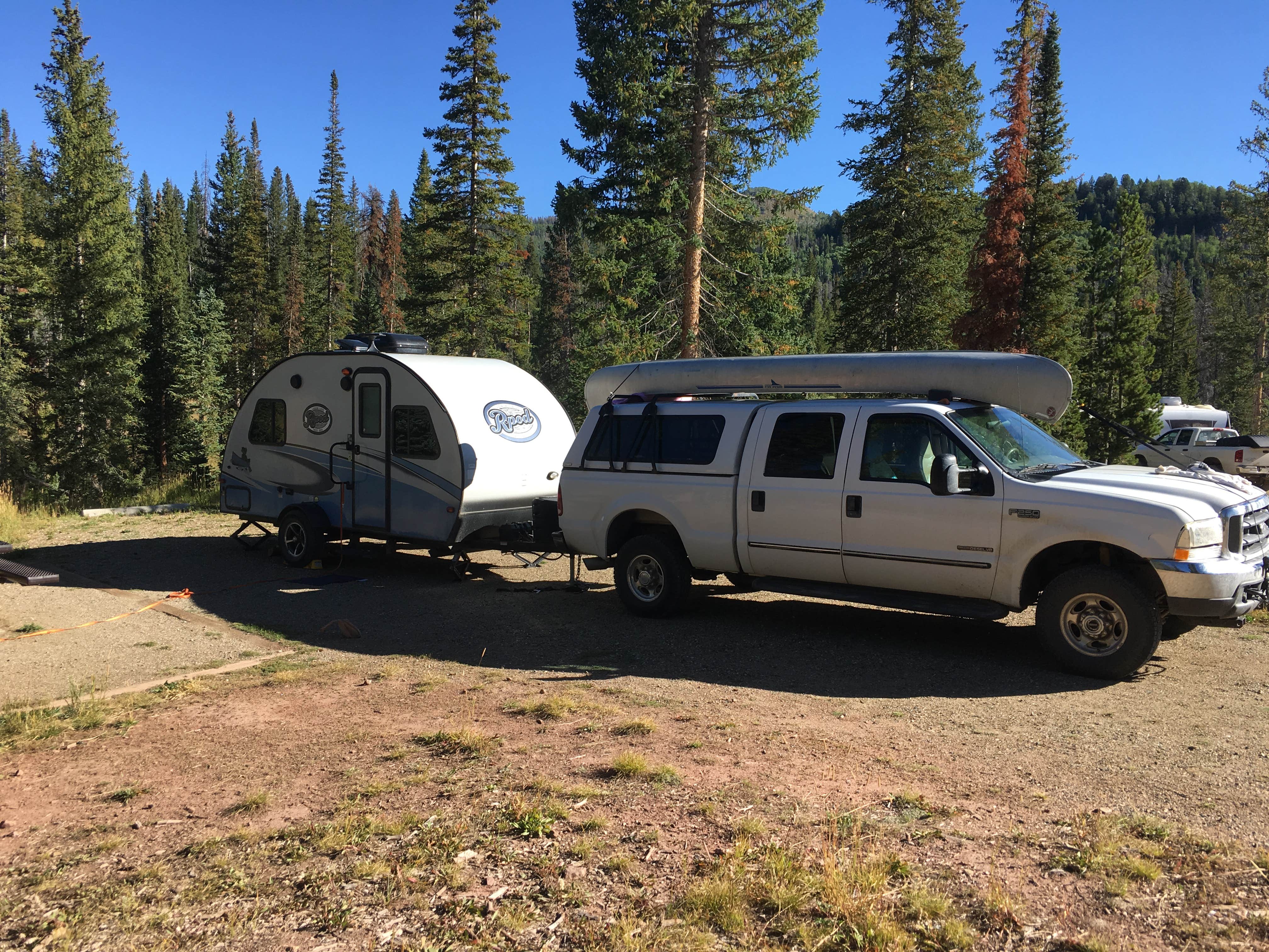 Maggie S.'s photo of rv camping at Hahns Peak Lake Campground near Clark, CO