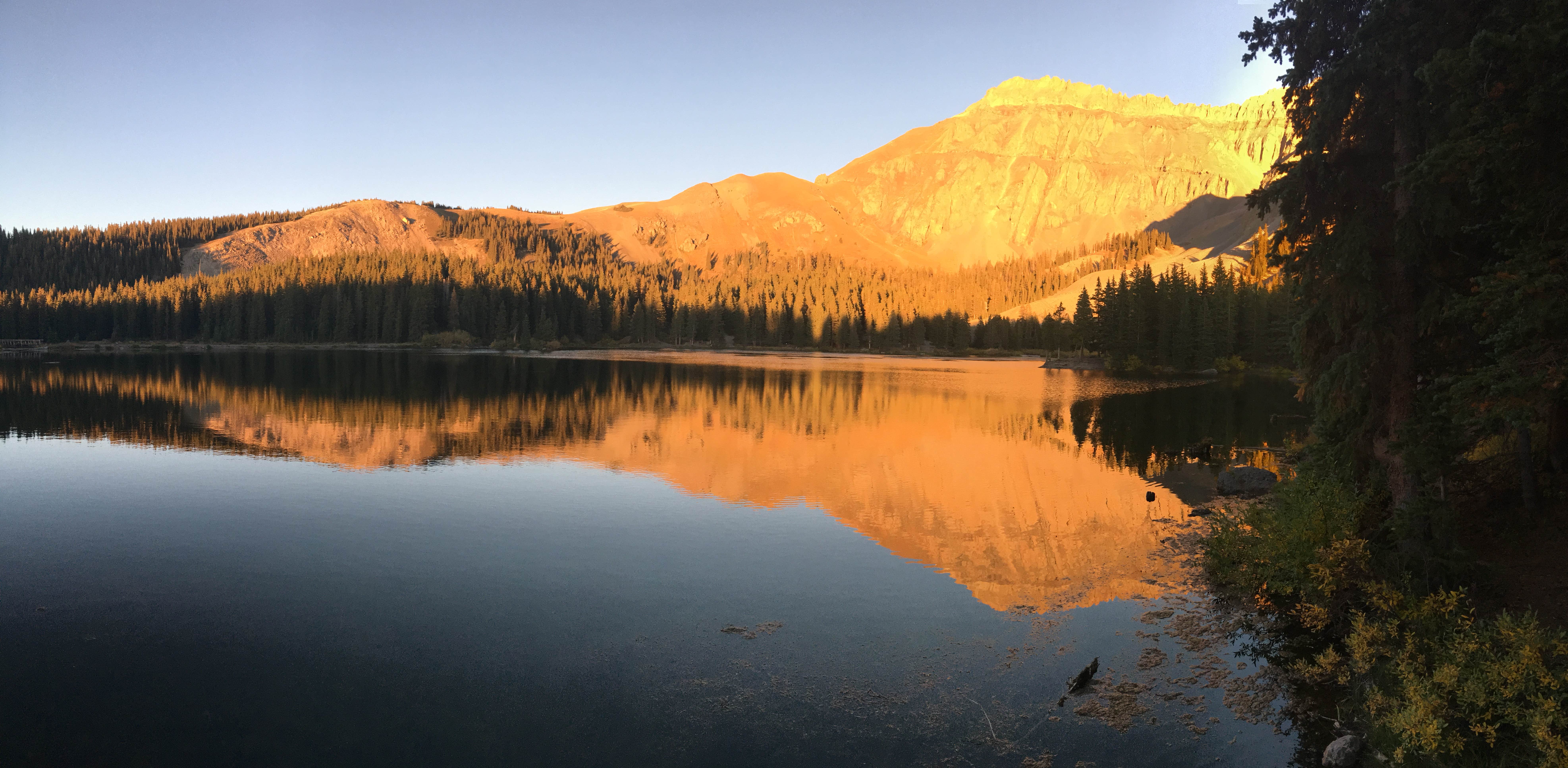 Maggie S.'s photo of a dispersed camping area at Alta Lakes Campground (Dispersed) in Colorado