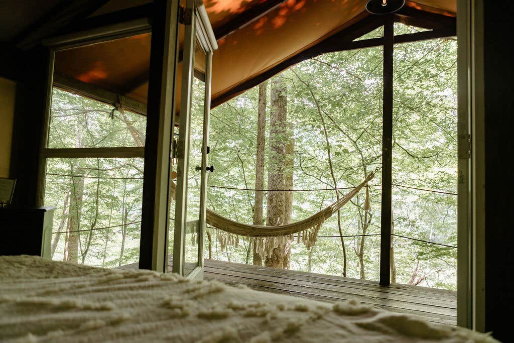 The Dyrt's photo of glamping accommodations at RamsdenLake near Grayson, GA