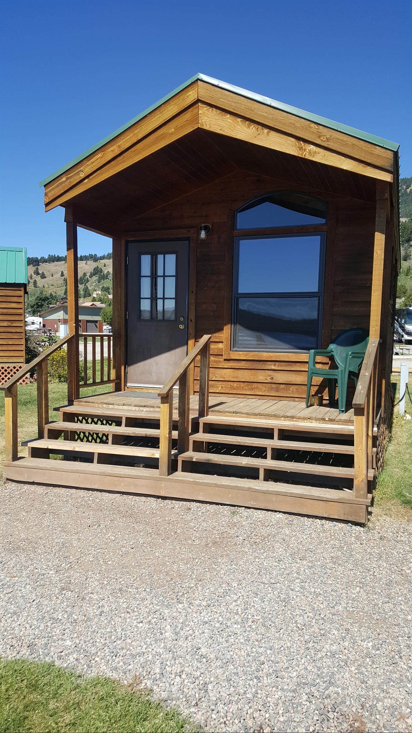 The Dyrt's photo of a cabin at Yellowstone Holiday Resort near Big Sky, MT