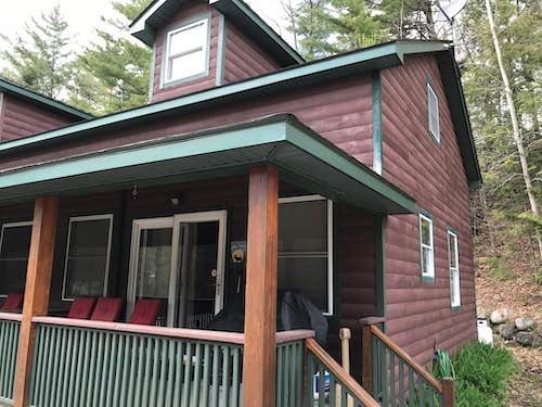 Camper-submitted photo at Coos Canyon Campground and Cabins near Jay, ME