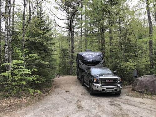 The Dyrt's photo of rv camping at Coos Canyon Campground and Cabins near Weld, ME