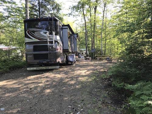 The Dyrt's photo of rv camping at Coos Canyon Campground and Cabins near Jay, ME