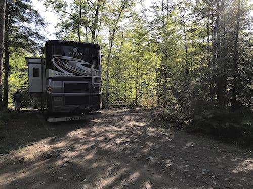 The Dyrt's photo of rv camping at Coos Canyon Campground and Cabins near Sandy River, ME