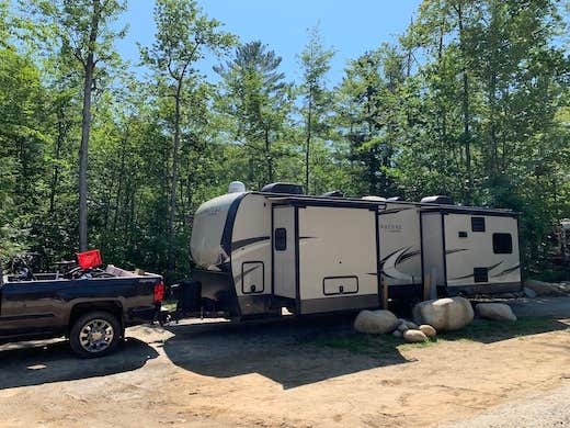 The Dyrt's photo of rv camping at Coos Canyon Campground and Cabins near Rumford, ME