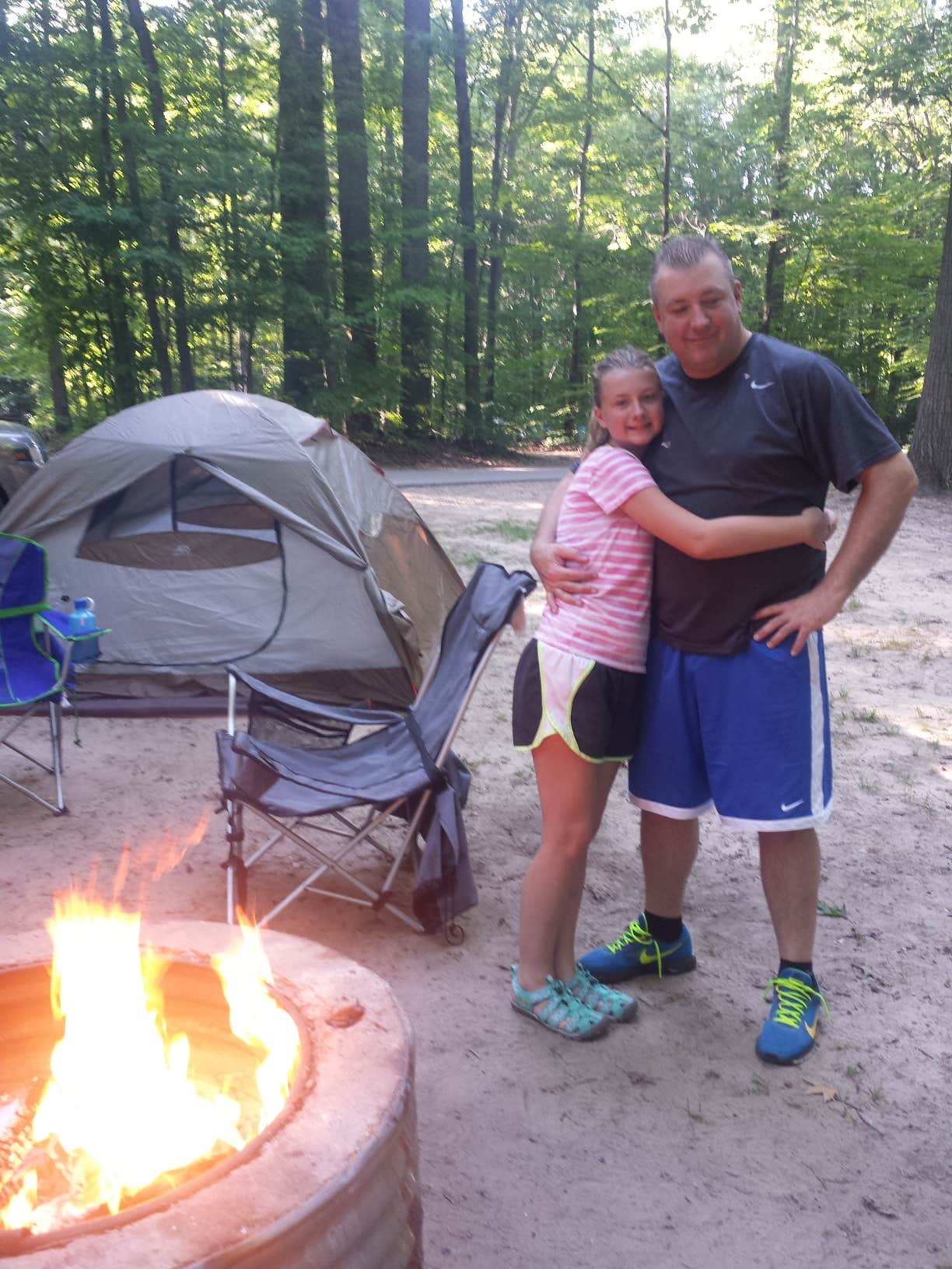 Shawn M.'s photo at Mount Randall Campground — Warren Dunes State Park near New Buffalo, MI
