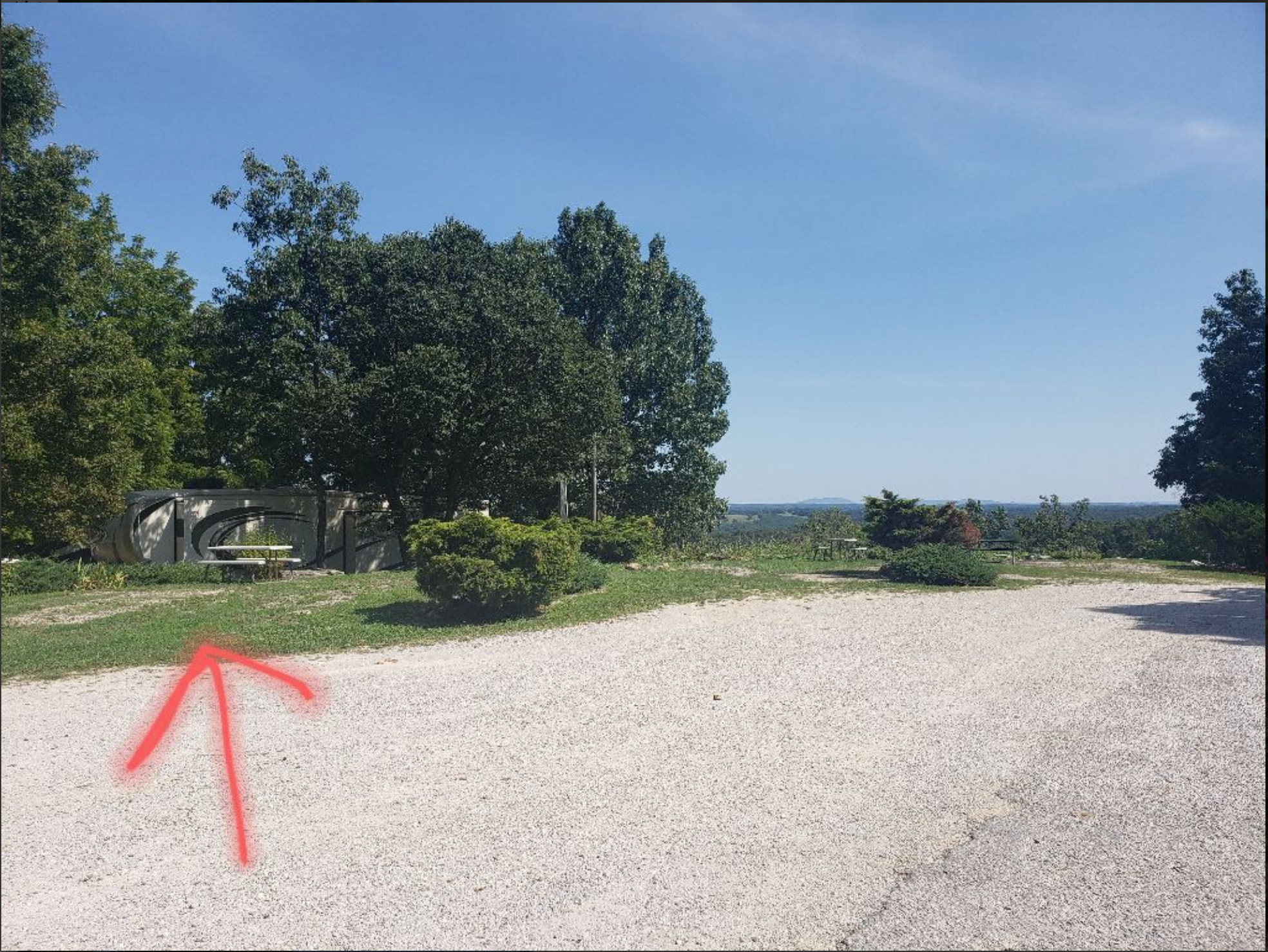 Camper-submitted photo at Ozark View RV Park near Marble Falls, AR